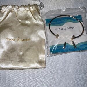 Violet Harper earrings and bracelet new